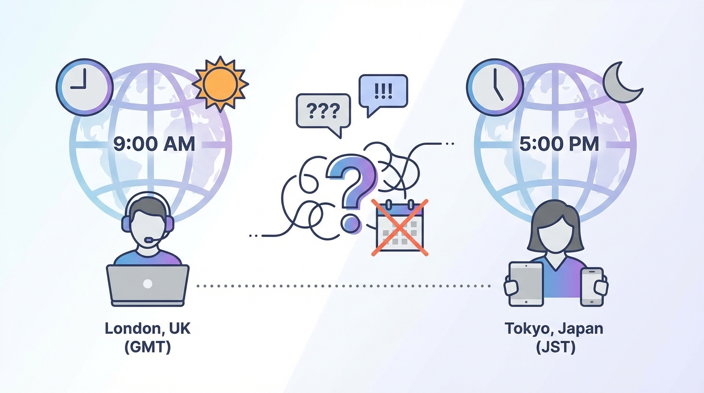 Why time zone voice call scheduling exists (the core problem) - time zone voice call scheduling