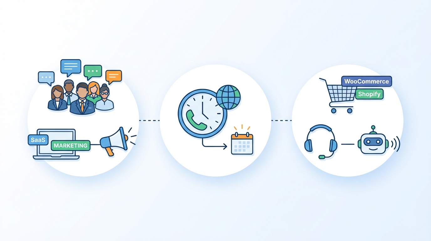 Examples and use cases (where time zone voice call scheduling pays off) - time zone voice call scheduling