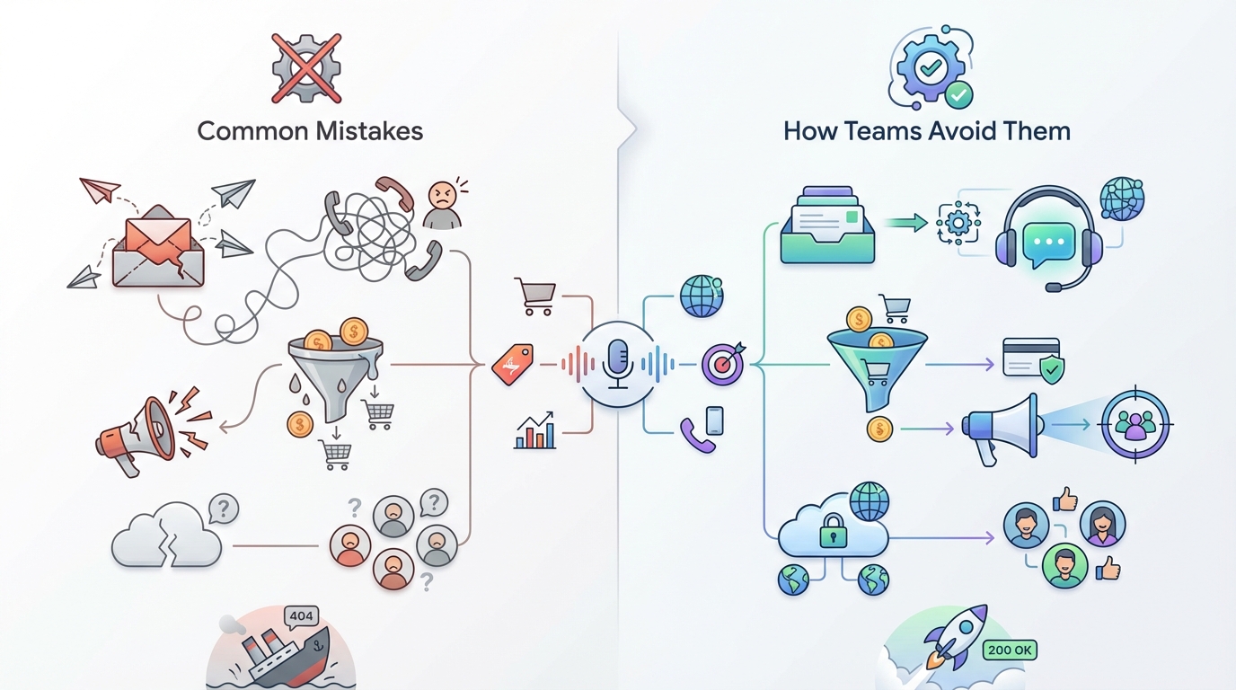 Common mistakes (and how teams avoid them) - time zone voice call scheduling