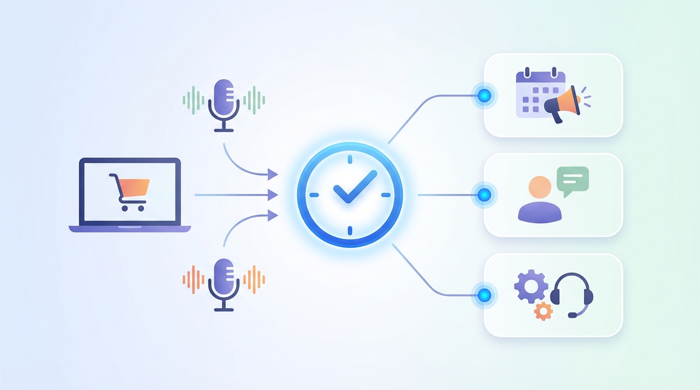 Step 1 — Pick the right moment (use-case mapping for startup voice automation) - startup voice automation