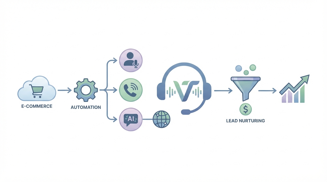 3. Option 1: VoxaTalk for voice call lead nurturing (automation-first) - voice call lead nurturing